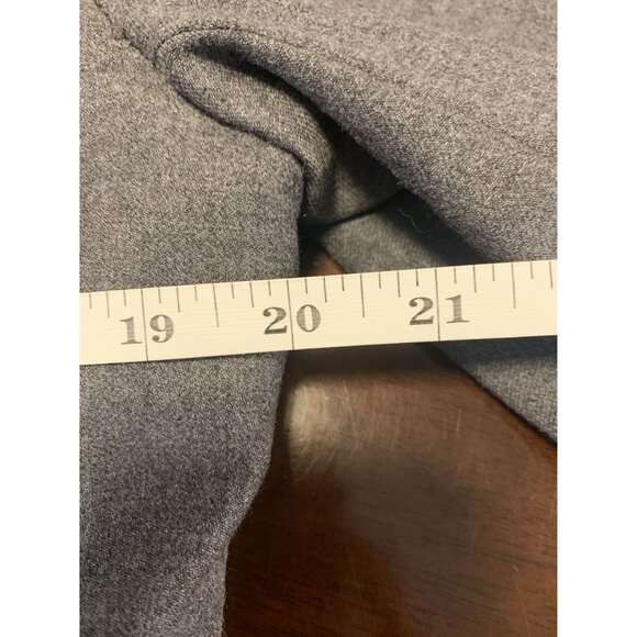 Caslon 16 Wool Cropped Business Casual Winter Blazer Charcoal Gray - Picture 4 of 10